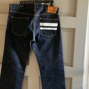 Momotaro salvedge jeans.